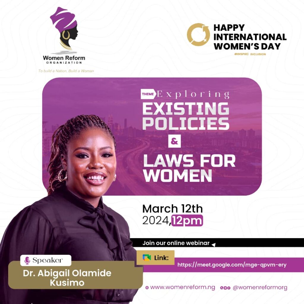 2024 International Women's Day Webinar